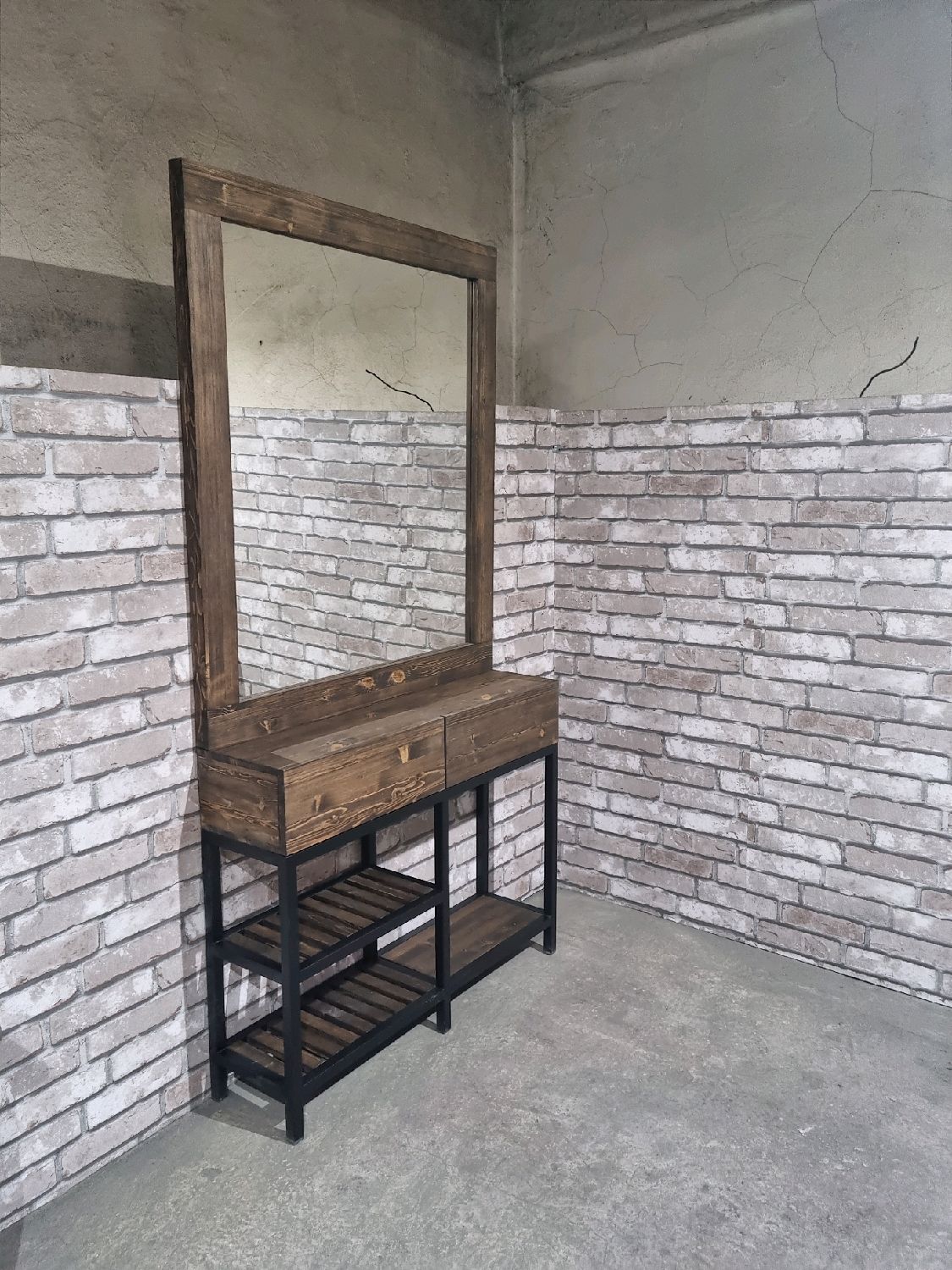 Стол гримёрный в стиле Лофт С-195