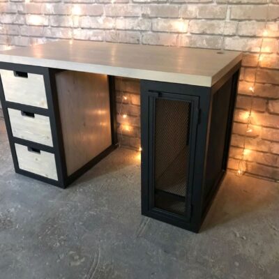 Стол компьютерный в стиле Лофт С-285