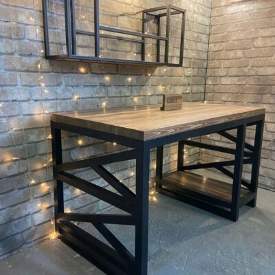 Стол компьютерный в стиле Лофт С-298