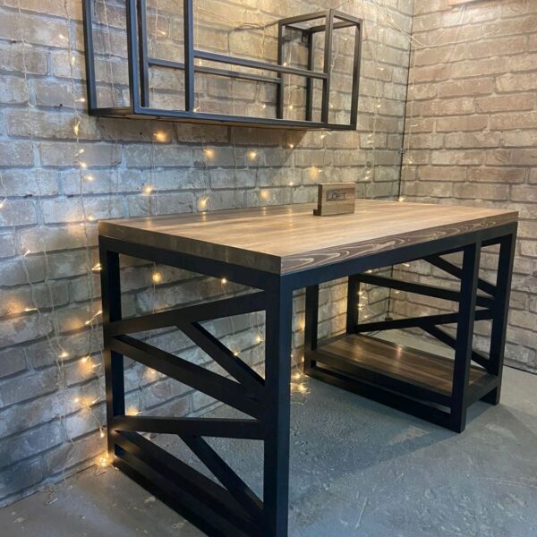 Стол компьютерный в стиле Лофт С-298