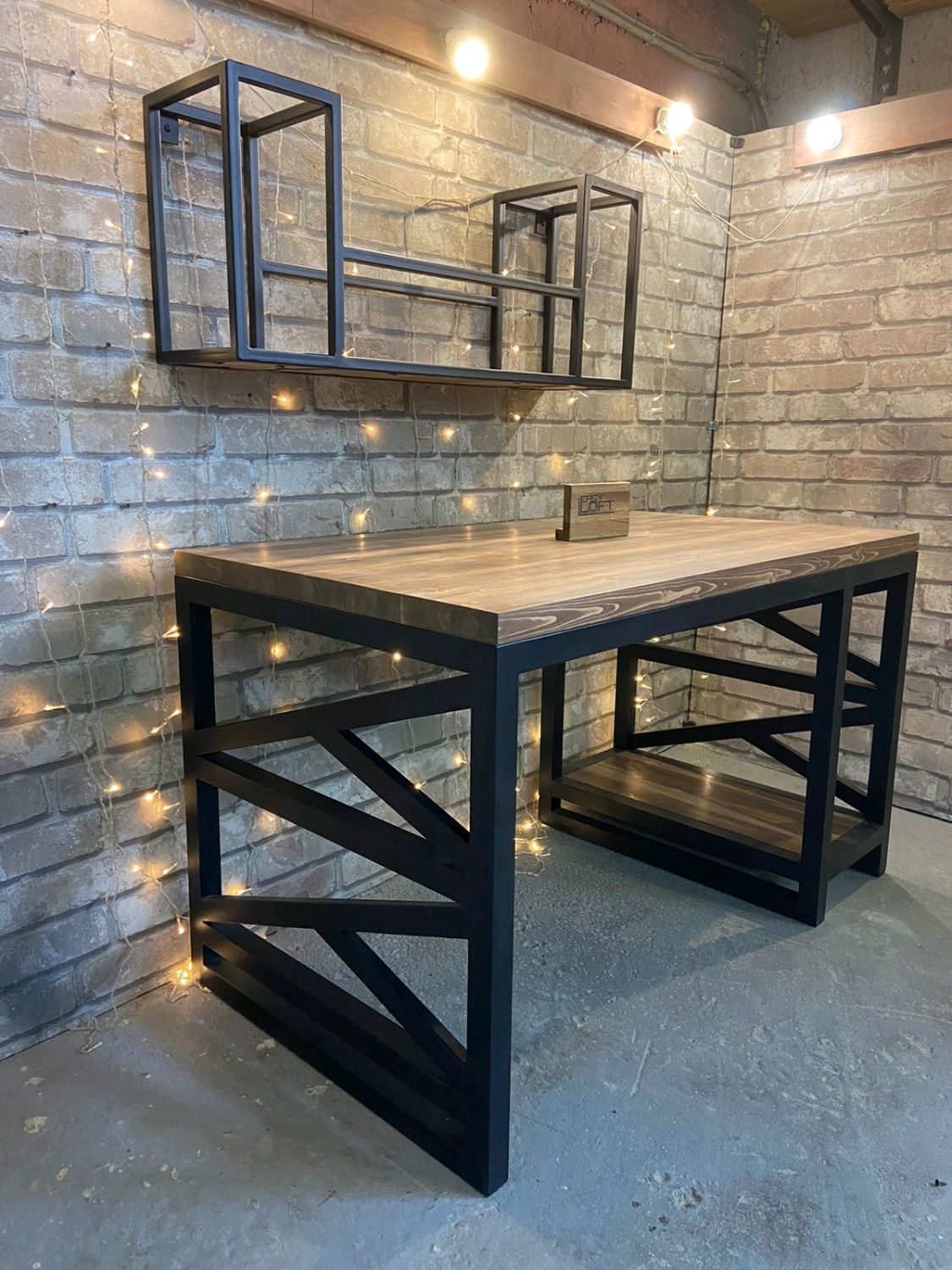 Стол компьютерный в стиле Лофт С-298