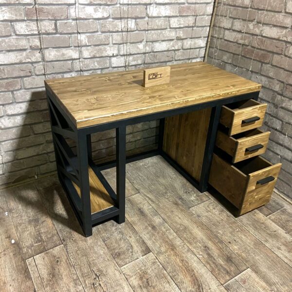 Стол компьютерный в стиле Лофт С-367