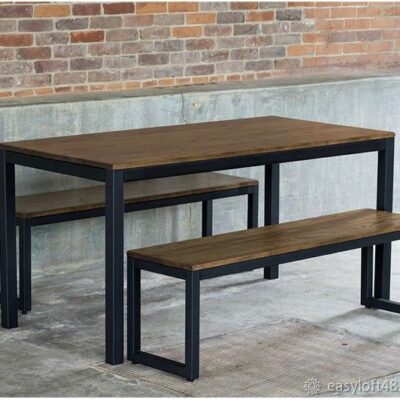 Стол обеденный в стиле Лофт С-079