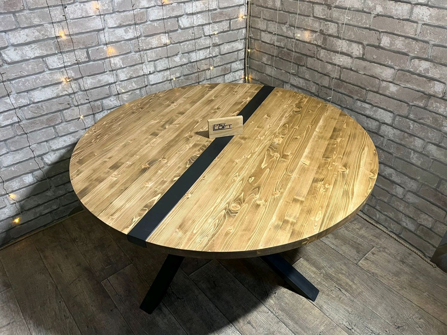 Стол обеденный в стиле Лофт С-340