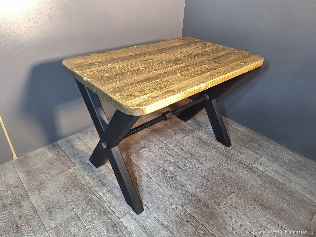 Стол обеденный в стиле Лофт С-417