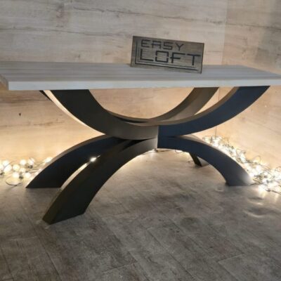 Стол обеденный в стиле Лофт С-449