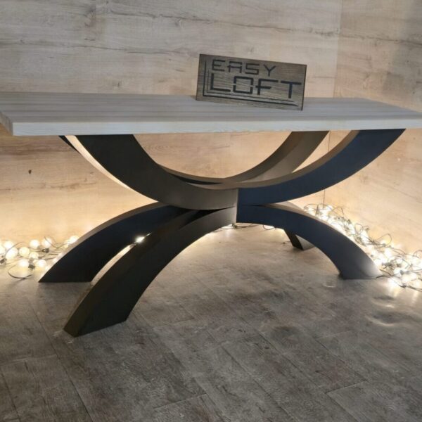 Стол обеденный в стиле Лофт С-449