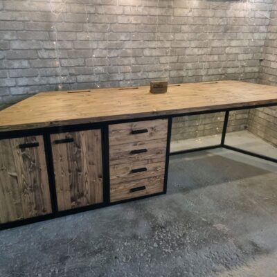 Стол письменный в стиле Лофт С-277