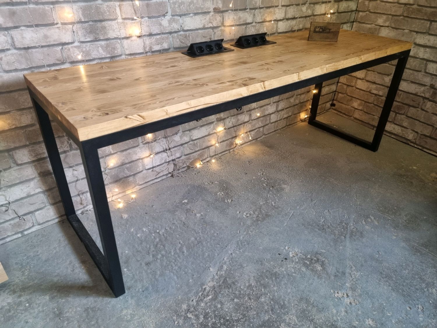 Стол письменный в стиле Лофт С-291