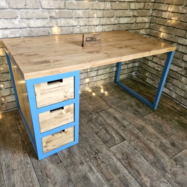 Стол письменный в стиле Лофт С-327