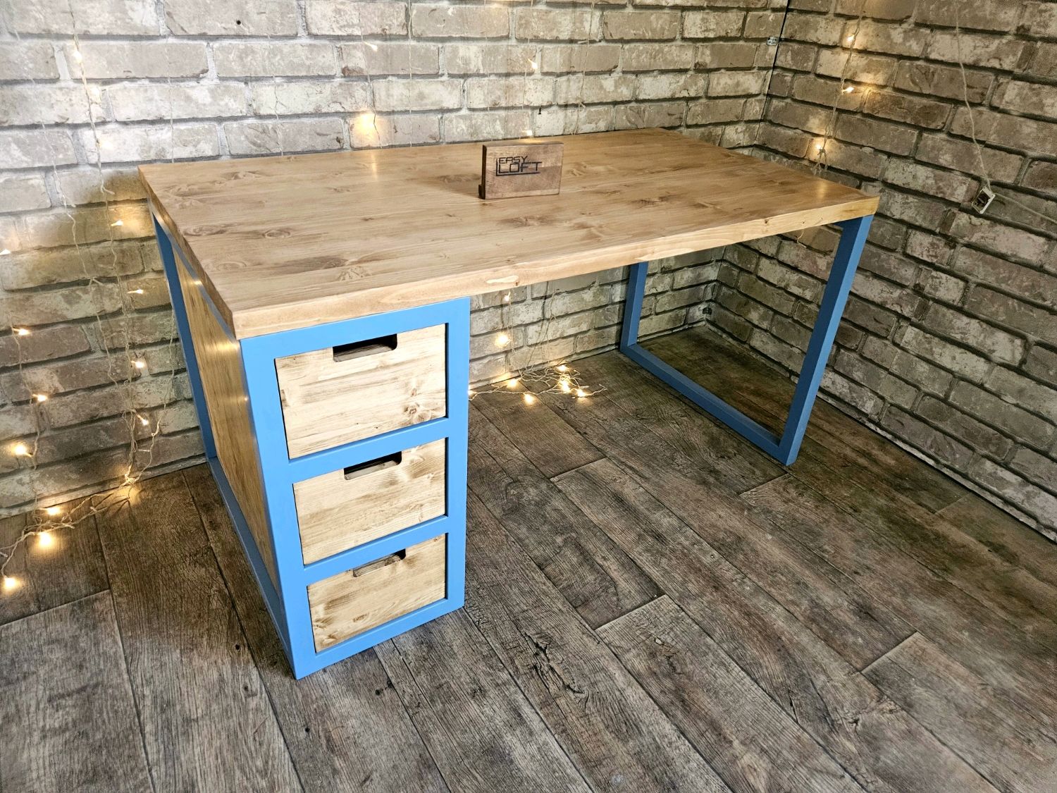 Стол письменный в стиле Лофт С-327