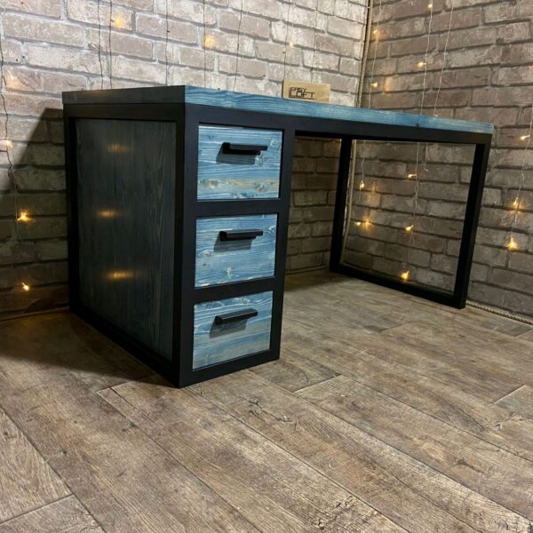 Стол письменный в стиле Лофт С-343