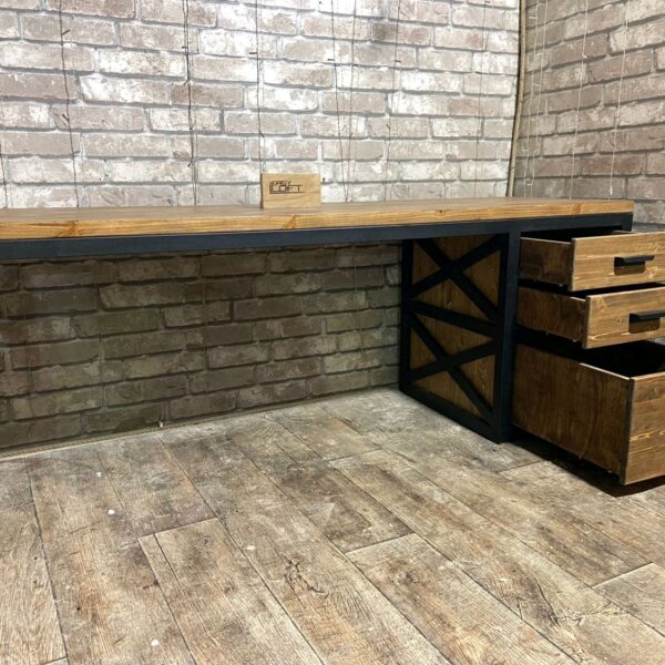 Стол письменный в стиле Лофт С-366