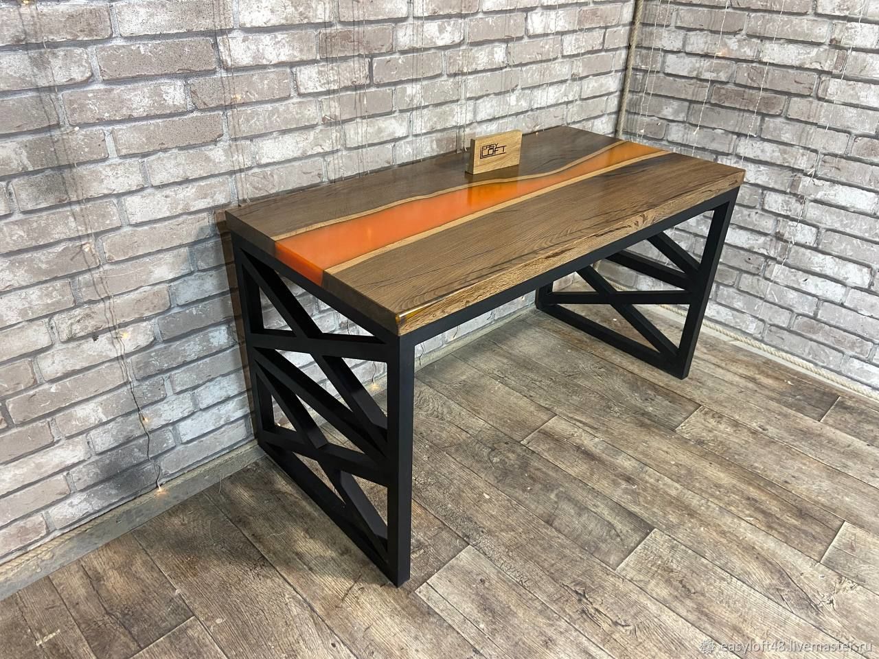 Стол письменный в стиле Лофт С-400