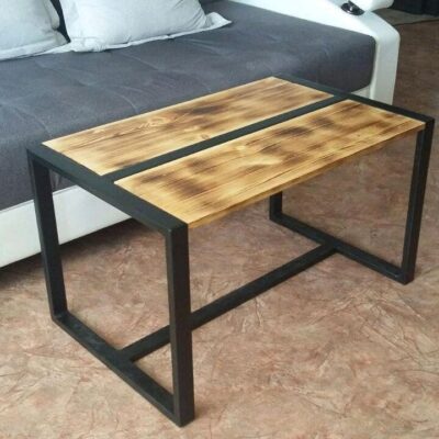 Стол журнальный в стиле Лофт С-015