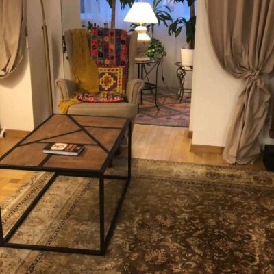 Стол журнальный в стиле Лофт С-057