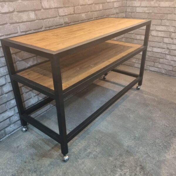 Стол журнальный в стиле Лофт С-072