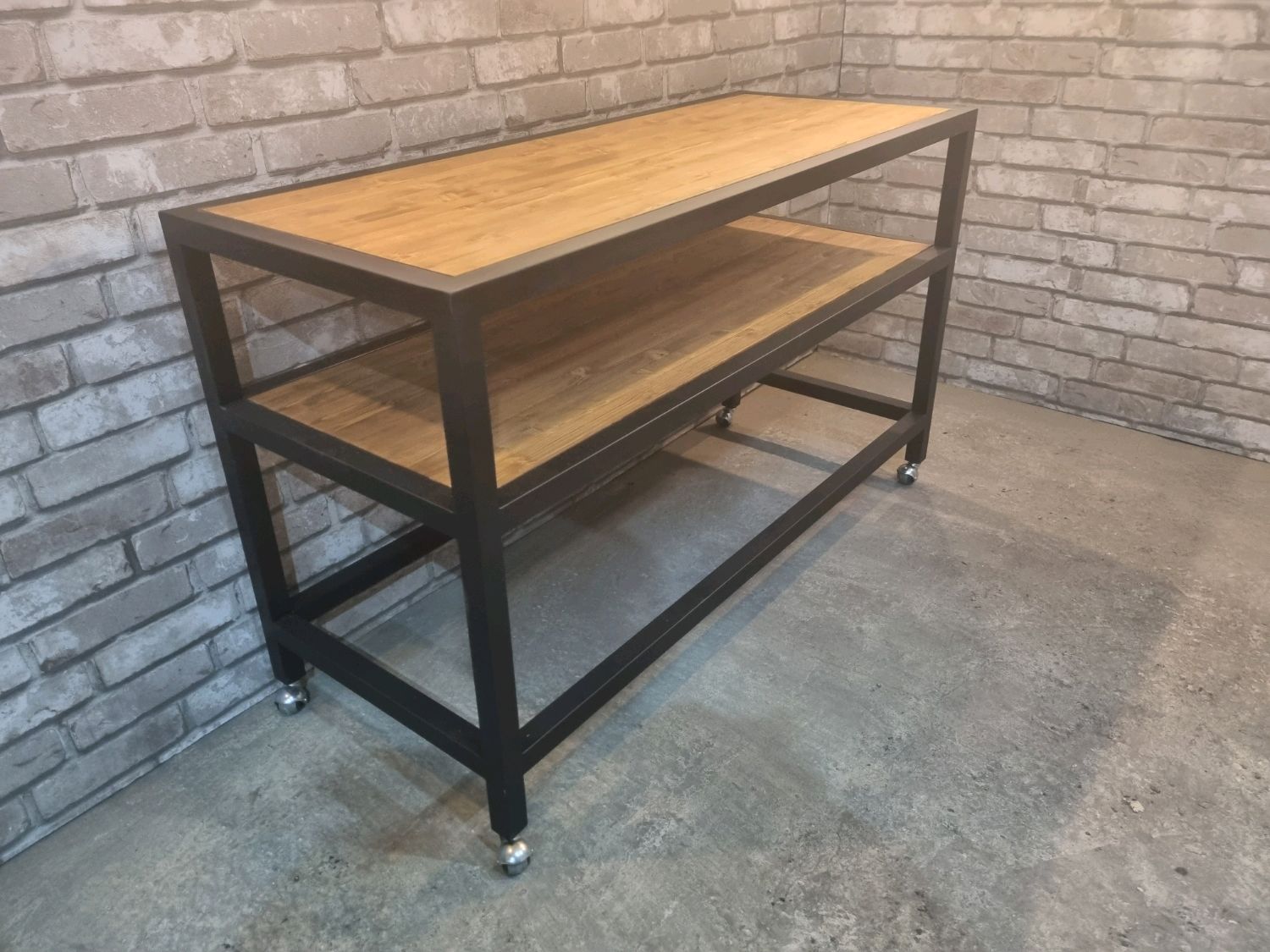 Стол журнальный в стиле Лофт С-072