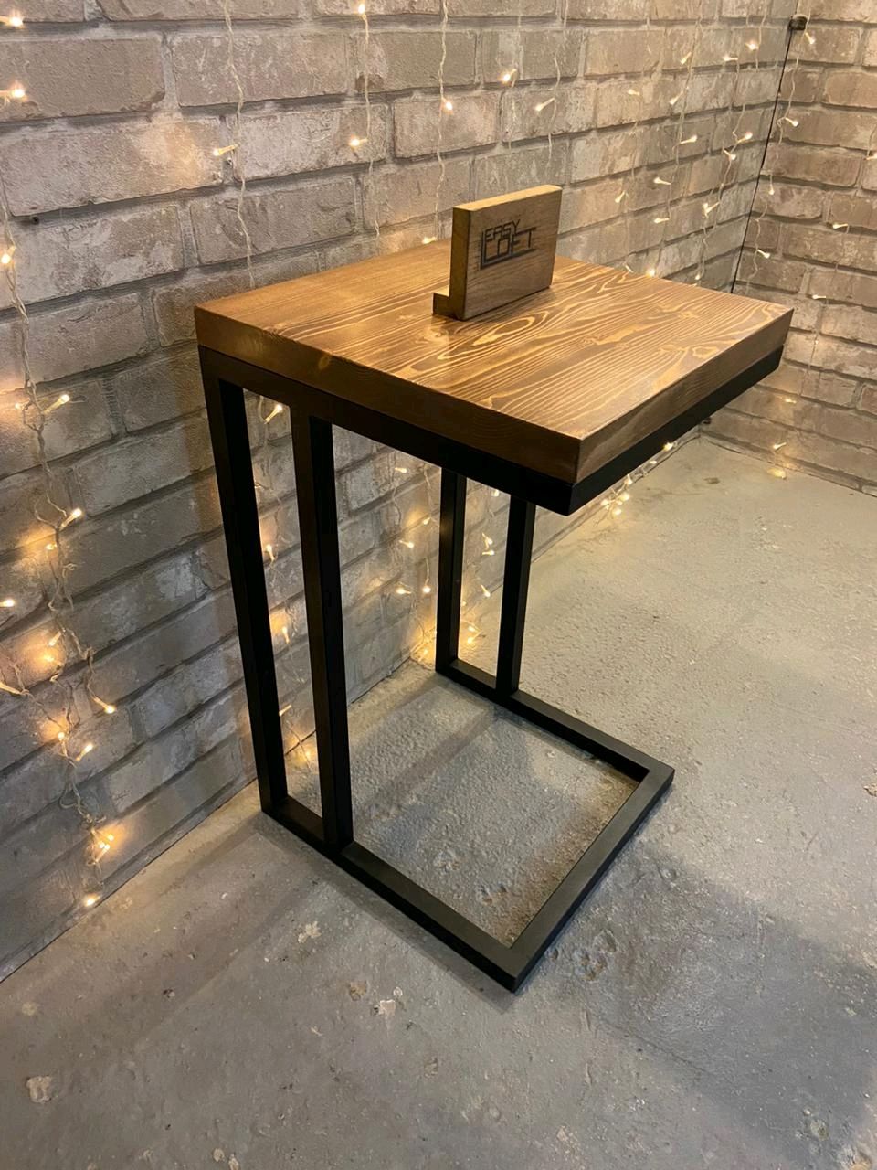 Стол журнальный в стиле Лофт С-281