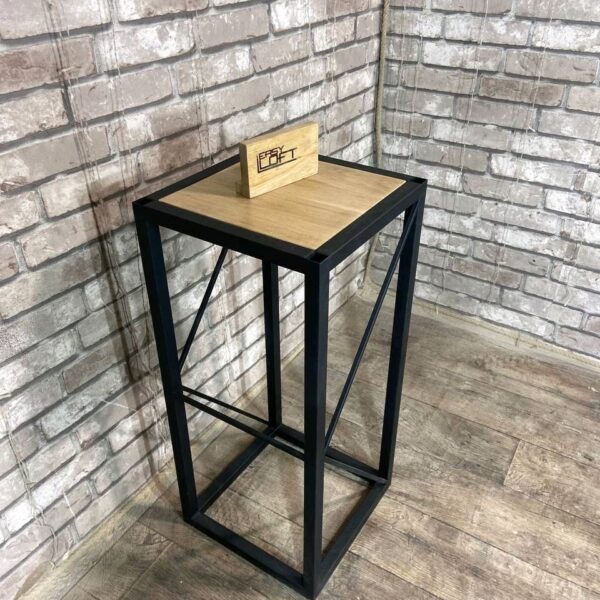 Стул в стиле Лофт из массива дуба У-004