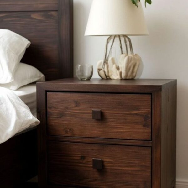 Тумба прикроватная из массива дерева №223