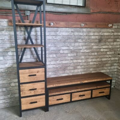 Тумба в стиле Лофт Т-050