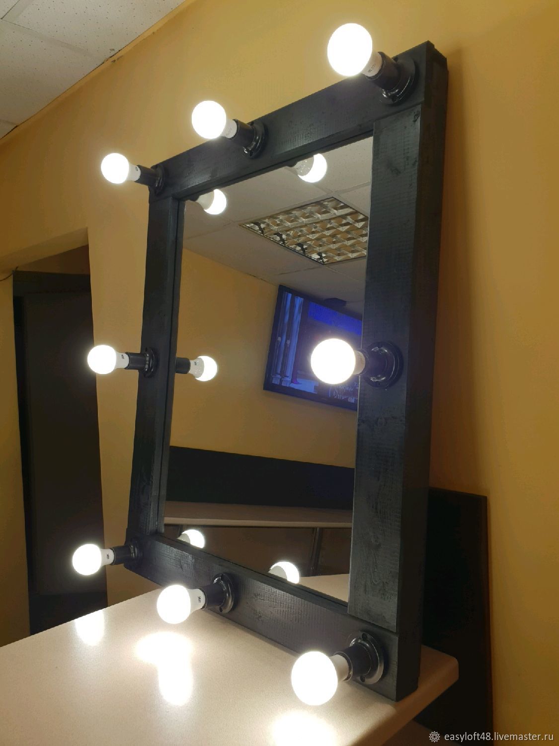 Зеркало в стиле Лофт З-003